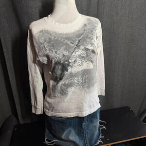 Y2K Long-sleeve Guitar tee
